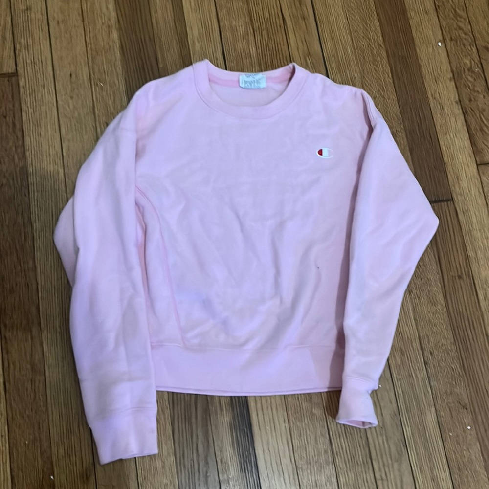 Light pink champion Crewneck